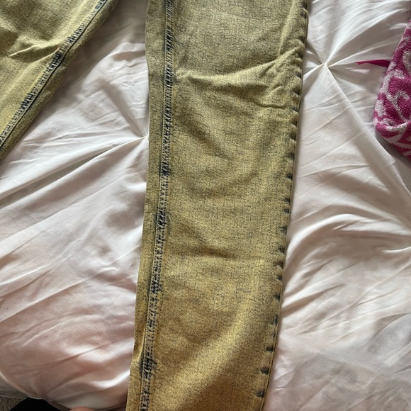 Lemon acid washed jeans never worn from ASOS - Picture 4 of 7